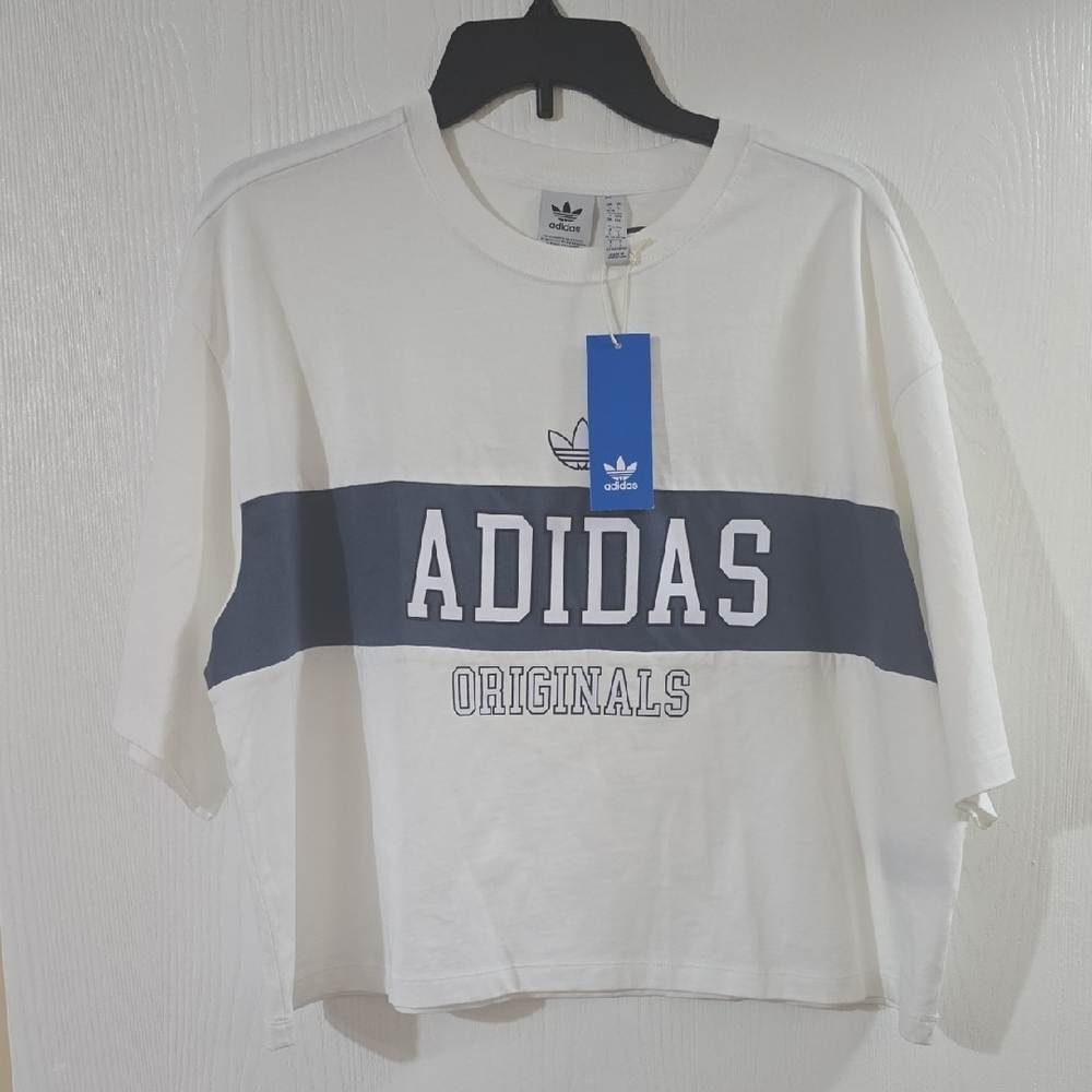 Adidas Originals White and Blue